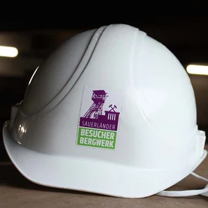 Helm aus dem Besucherbergwerk