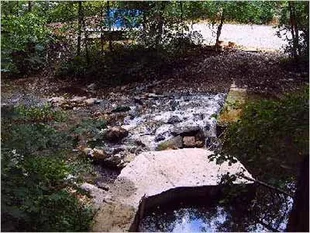 Wasserablauf der Alten Kornmühle