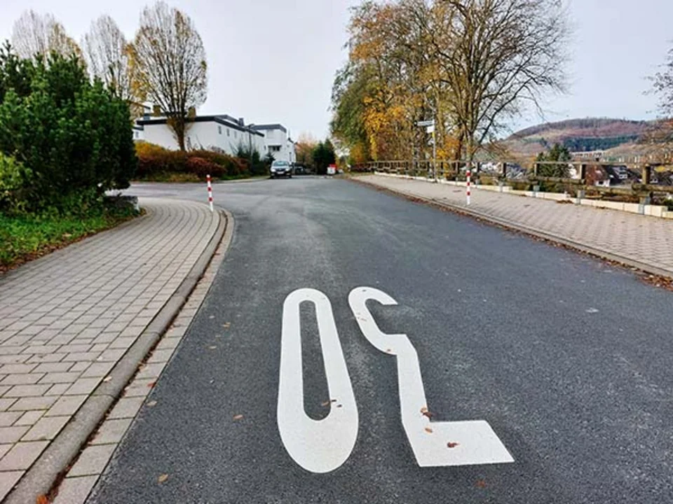 Tempo 30 Straße
