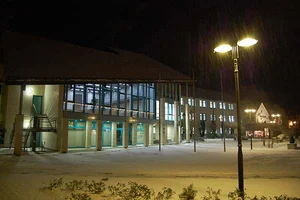 Rathaus Bestwig im Winter