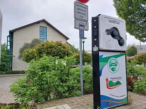 Ladesäulen beim Rathaus in bestwig