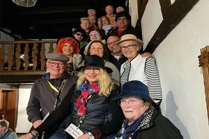 Mit Begeiserung war die Ramsbecker Theatergruppe bei der Sache
