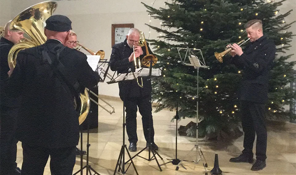 Weihnachtsständchen im Sauerländer Besucherbergwerk