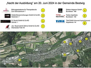 Plakat zur Bürgermeisterfahrt