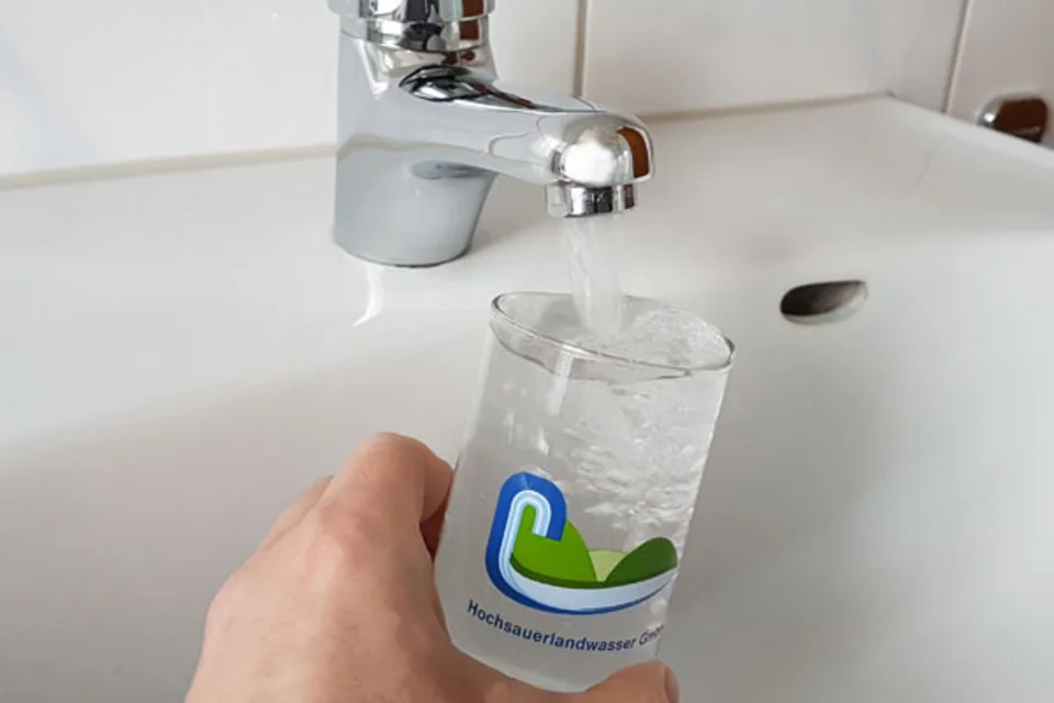 Trinkwasserglas