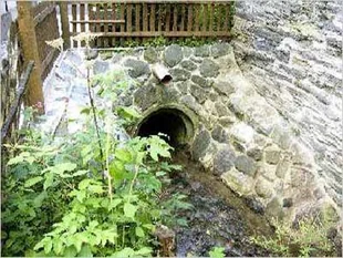 Wasserauslauf der Alten Kornmühle