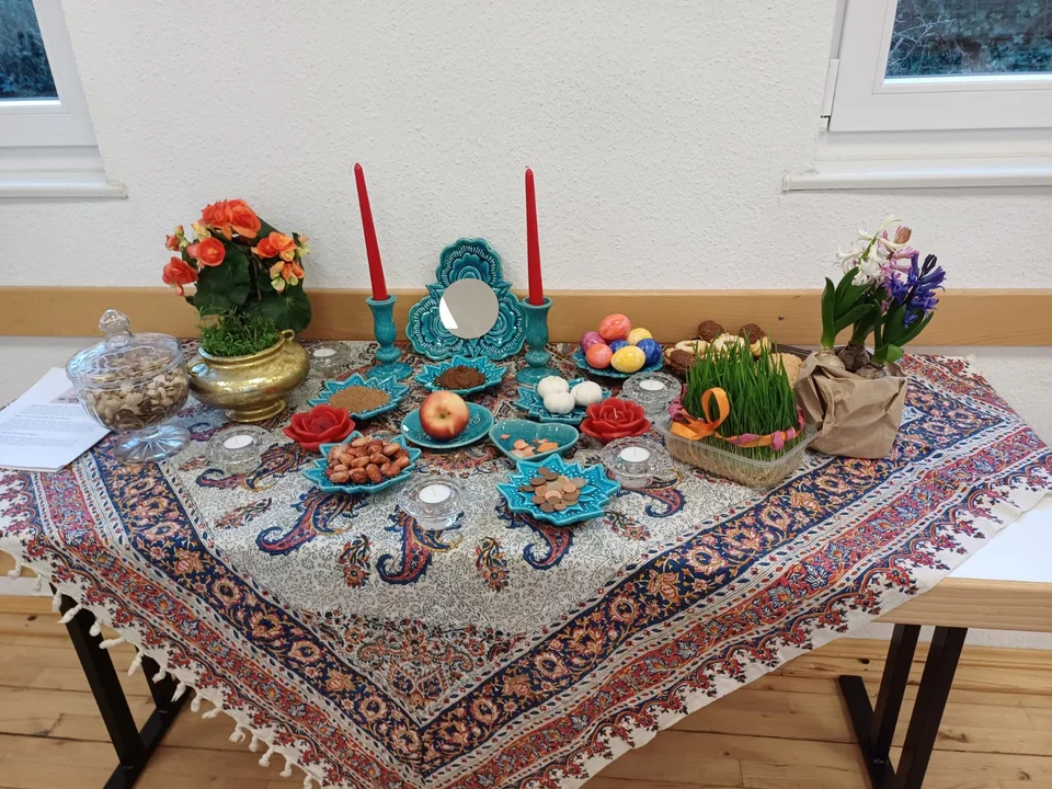 Gedeckter Tisch