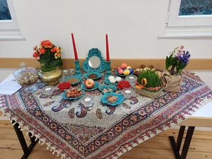 Gedeckter Tisch