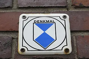 Denkmal-Plakette